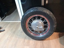 Kawasaki El250 Eliminator Rear Wheel& sprocket&brake drum&pads are very good.