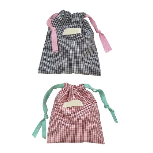 Toiletry bag plaids makeup - bag,
