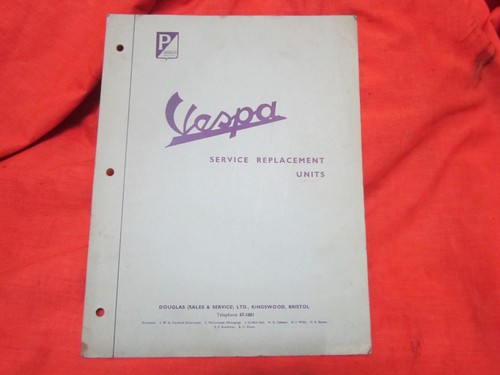 Vintage douglas vespa folder - vintage,