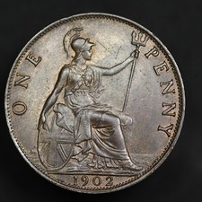 1902 Great Britain One Penny