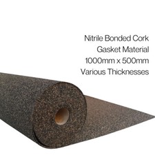 1.5/3/6mm Nitrile Bonded Cork  Automotive Oil Resistant Material 1000x500mm