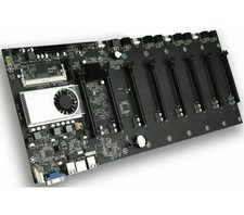 BTC-T37 CPU Mining Rig Machine With CPU support 8 GPU PCIE slots Motherboard