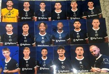 18 Signed 6x4 Photos Millwall