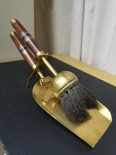 Vintage brass fire side - vintage,