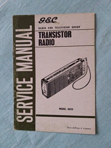 Gec transistor radio model - gec,