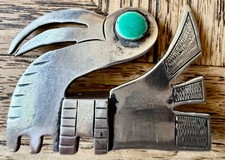 Vintage Sterling Silver Blue
