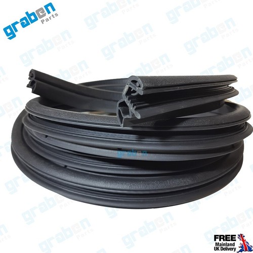 Rear door rubber seal - door,