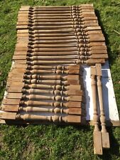 Antique Pitch Pine Staircase Spindles