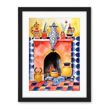 Kitchen Hearth Fireplace