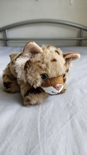 Bobcat soft plush toy made - soft,