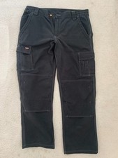 dickies work trousers, black