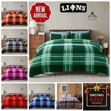 Check Duvet Quilt Cover