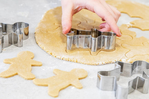 Metal cookie cutter large - metal,