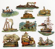 STEAMBOATS Ships Life Boats 10