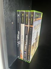 4 x Xbox Games Original Xbox Mixed Genre Console Games 