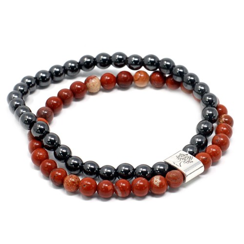 Magnetic gemstone bracelet - magnetic,