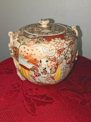 Antique japanese meiji satsuma - japanese,