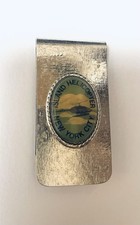 Vintage (1980s) VERY RARE Money Clip, Island Helicopter, New York City