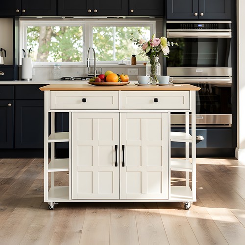 Mobile kitchen island trolley - kitchen,