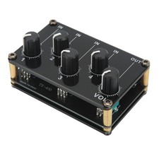  Mixer 4 Input 1 Output Mini