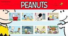GB 2025 PEANUTS Stamp Presentation Pack mint unaffixed, issue date 24/07/2025