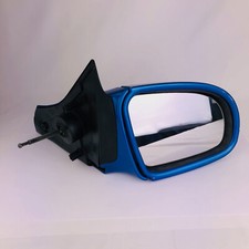 Vauxhall Opel Corsa B 1993-2000 (DRIVER SIDE) OS Right Manual Mirror Arden Blue