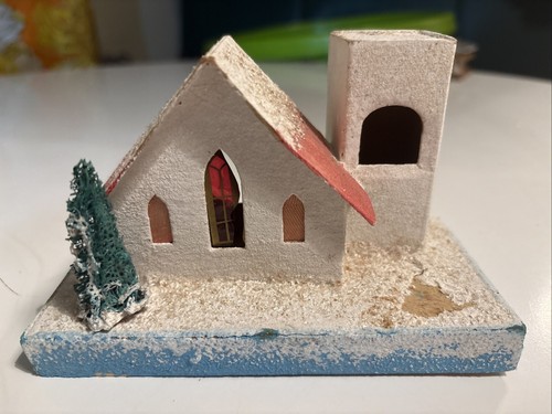 Vintage christmas cardboard - vintage,