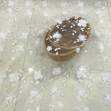 Blossom Lace Fabric 3D Flower