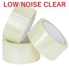 CLEAR PACKING TAPE LOW NOISE