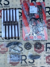 Head Gasket Set Bolt kit chain