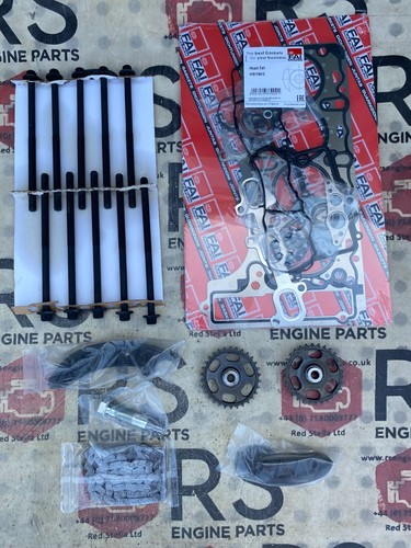 Head gasket set bolt kit - gasket, chain