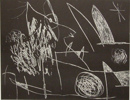 Joan miro mounted vintage - mounted,