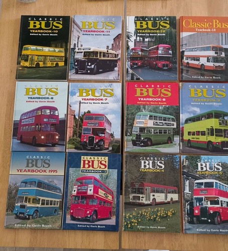 Classic bus yearbook bundle x - bus,