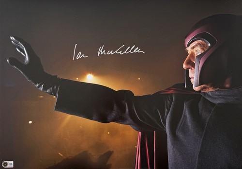 Ian mckellen signed men - mckellen, x-men