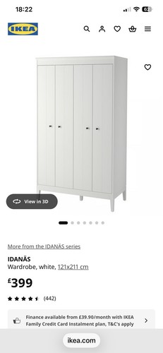 Ikea idanas white bedroom - ikea,