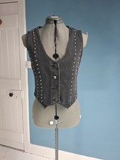 Stoosh Vintage Denim Studded