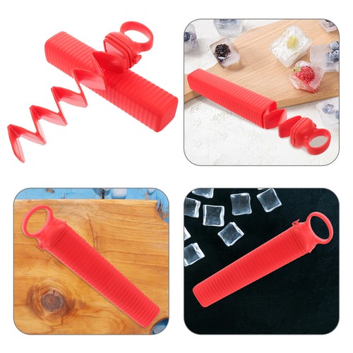 Reusable red ice - tray, non