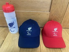 Adidas Cap Hat Bottle London 2012 Paralympics Games Team GB Bundle Job lot
