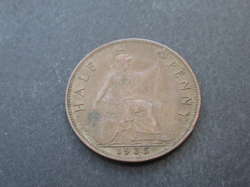 1935 george bronze - george, half