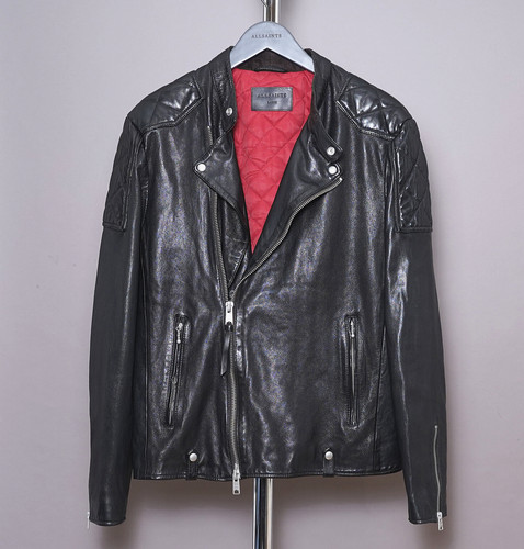 All saints leather - leather, jacket