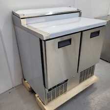 Saladette Fridge Topping Prep Pizza Counter Chiller Storage Foster XRP2H