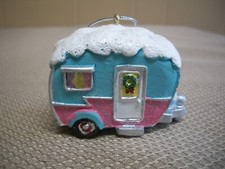 Blue Pink Snow Covered Pull