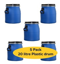 Storage tank open - storage, blue