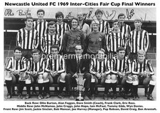 NEWCASTLE UNITED FC 1969 INTER