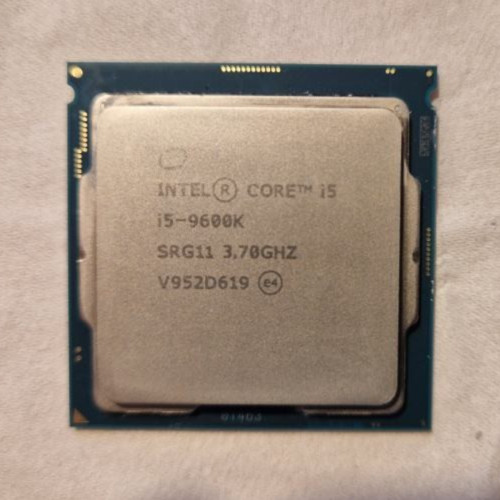 Intel core 9600k srg11 - intel, i5-9600k