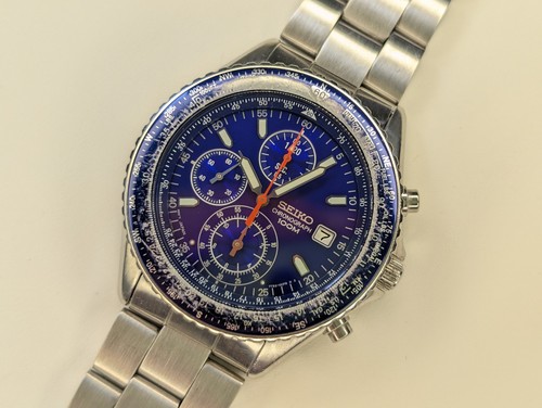 Seiko flightmaster blue - flightmaster,