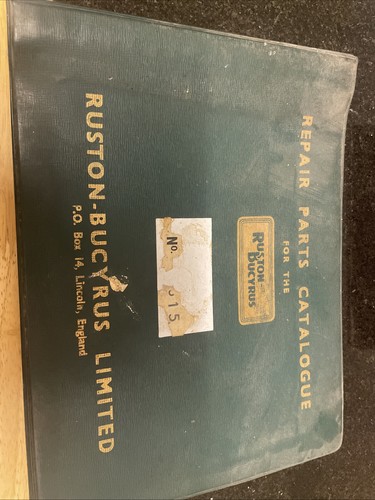 Ruston mucus parts catalogue - mucus,