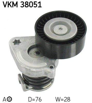 Skf vkm 38051 belt tensioner - vkm,