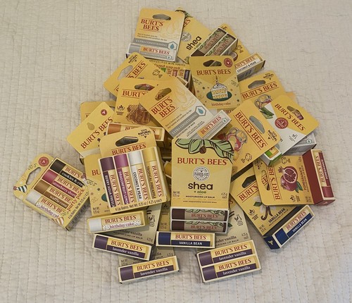 Lot burt lip balm - lip,
