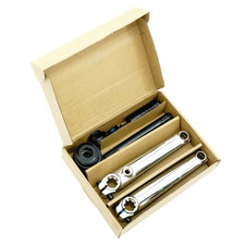 170mm Chrome 3 Piece Crankset
